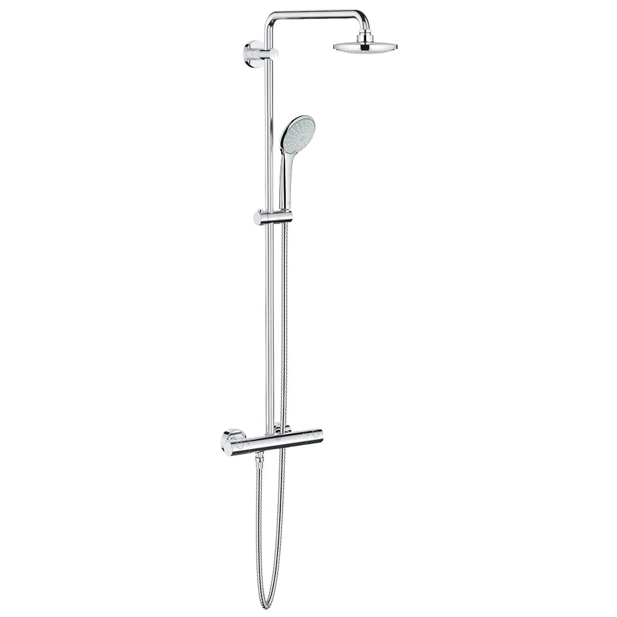 180 Thermostatic Shower System, 9.5 L/min (2.5 gpm)